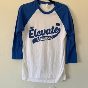 Elevate Vollyball baseball 3/4 sleeve tee